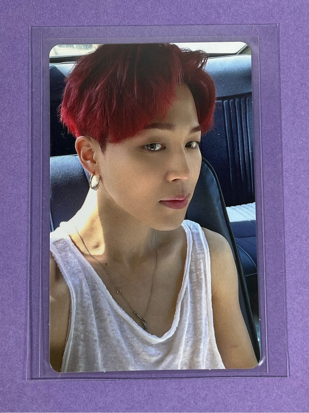 BTS Park Jimin Butter Album Weverse Shop Preorder Exclusive Photocard
